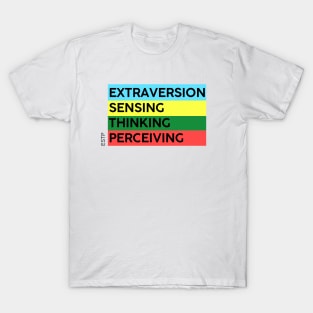 ESTP - MBTI 16 personalities test T-Shirt